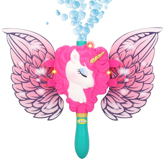 Kid Galaxy® Mr. Bubble® Pink Unicorn Bubble Blower